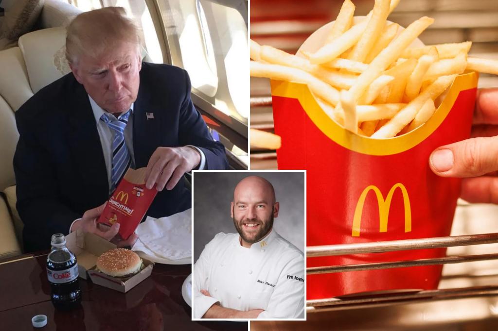 Exclusive | I'm a McDonald's chef - Trump has no idea how hard it is to be a French chef